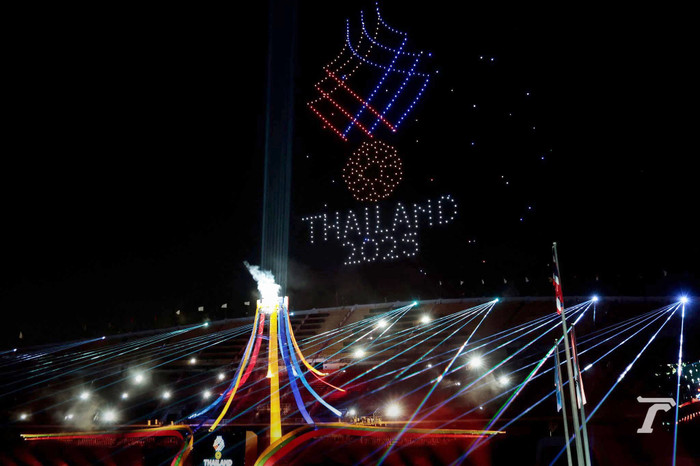 SEA Games 33 chính thức bắt đầu sau lễ khai mạc. Ảnh: Thairath