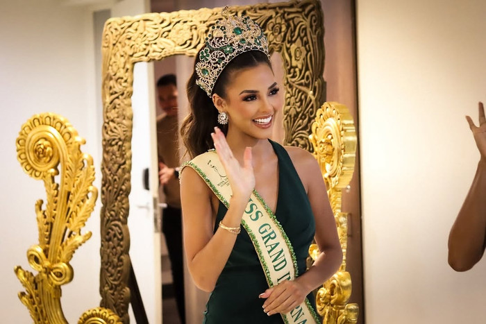 Luciana Fuster đăng quang Miss Grand International 2023. (Ảnh IGNV)