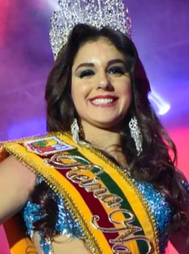 Hoa hậu Jade Callaú bị nghi có liên quan đến đường dây buôn bán ma túy. 