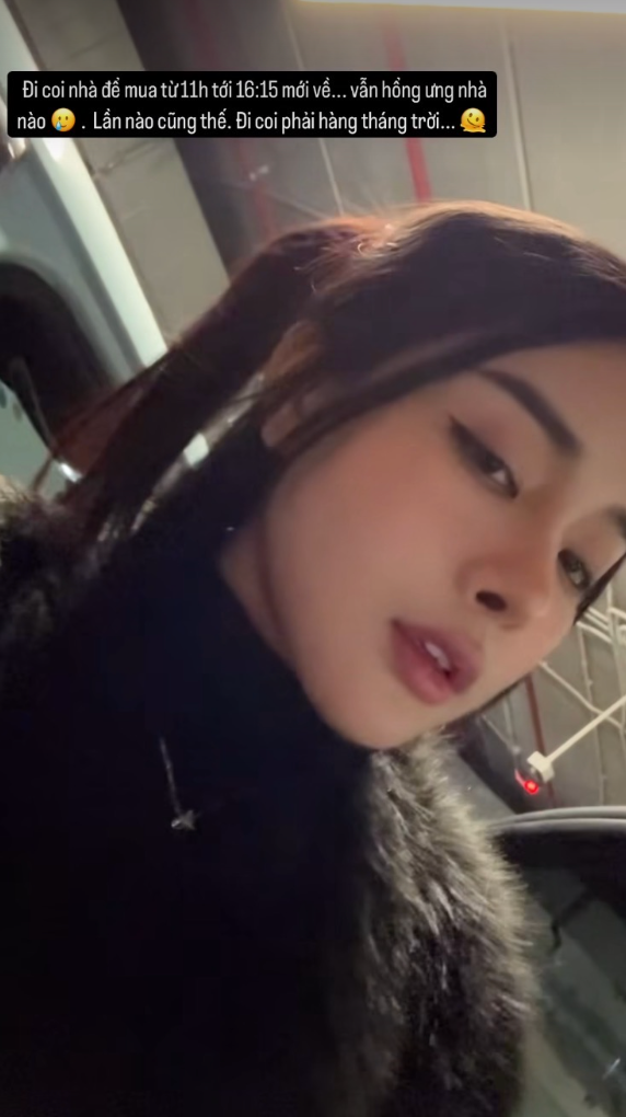 Hot girl Bích Hạnh - bạn gái Vũ Văn Thanh chuẩn bị mua nhà. (Ảnh chụp màn hình)
