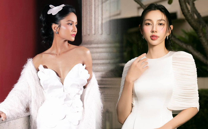 Thành tích ấn tượng của một số người đẹp Việt trên trường quốc tế khiến việc 'xuất khẩu' dần được công chúng để tâm. (Ảnh tổng hợp)