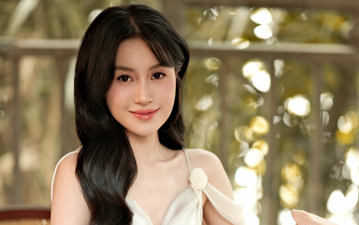 Cô dâu của Vũ Cát Tường 'xinh như thiên thần' trong ngày cưới Ảnh 2