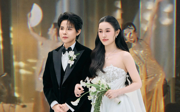 Bạn gái trổ tài múa trong lễ thành đôi, Vũ Cát Tường mê mệt: 'Quá là quyến rũ đi' Ảnh 2