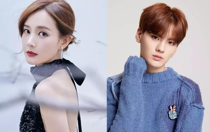 Cặp đôi Lý Nhất Đồng và Tất Văn Quân vướng tin đồn đã 'đường ai nấy đi'. (Ảnh: Tổng hợp)