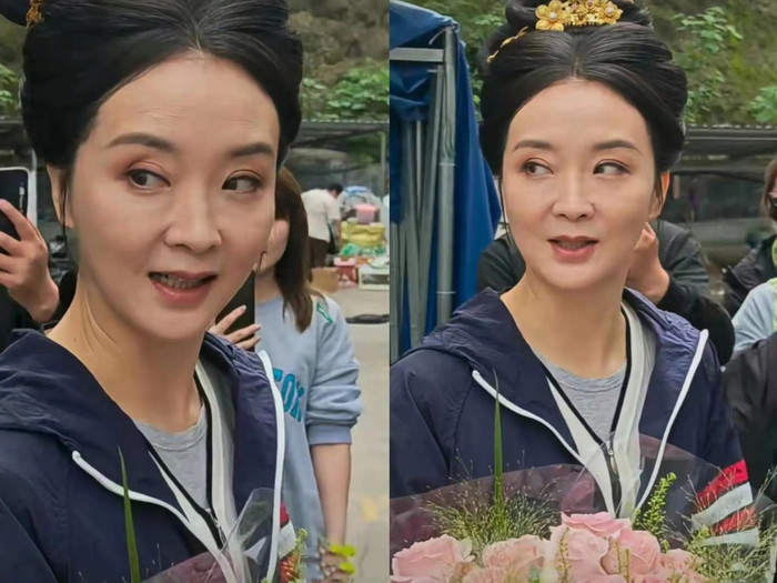 Ở tuổi 51, Vương Diễm có động thái trở lại Cbiz, tham gia một số bộ phim và chương trình truyền hình. Cô đã buộc phải quay trở về làng giải trí kiếm tiền trả nợ. Không chỉ đóng nhiều bộ phim và livestream kiếm tiền, Vương Diễm còn chấp nhận quảng cáo cho những sản phẩm kém tên tuổi, điều mà ở thời đỉnh cao cô chưa từng phải làm (Nguồn: Weibo). 