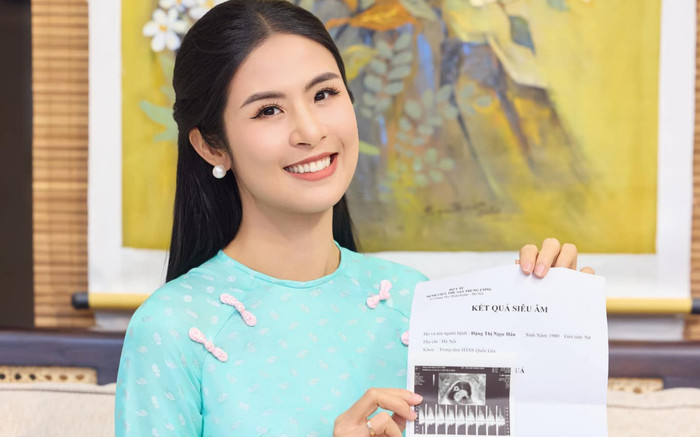 Hoa hậu nổi tiếng Vbiz thông báo mang thai con đầu lòng Ảnh 2