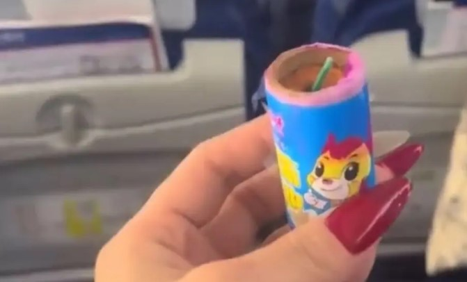 Đi máy bay, nữ hành khách tá hỏa khi thấy một thứ xuất hiện trên ghế ngồi Ảnh 1