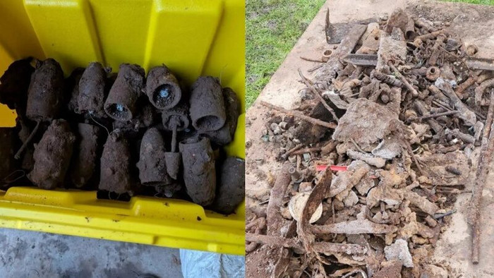 Cải tạo công viên, nhóm công nhân hoảng hốt khi phát hiện thứ bị chôn vùi dưới đất Ảnh 2