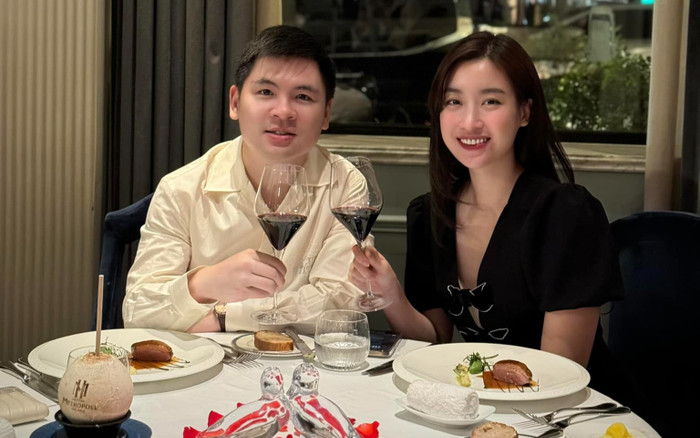 Ảnh cưới hiếm hoi của Đỗ Mỹ Linh và chồng thiếu gia Ảnh 2