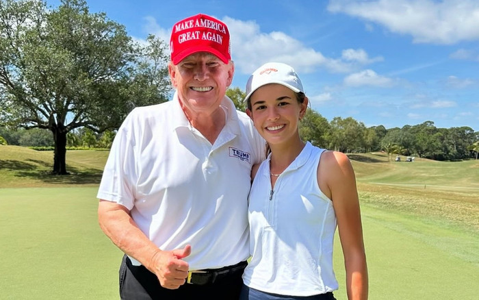 Cháu gái ông Donald Trump thông báo tin vui Ảnh 2
