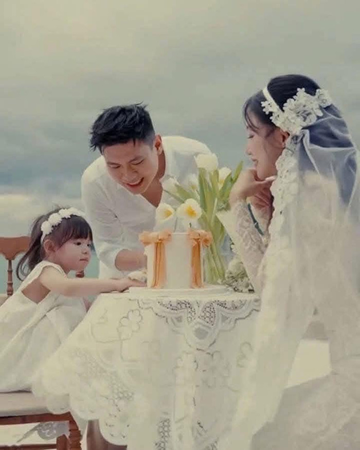 Hậu trường chụp ảnh cưới của gia đình Salim - Long Hạt Nhài. (Ảnh FBNV)