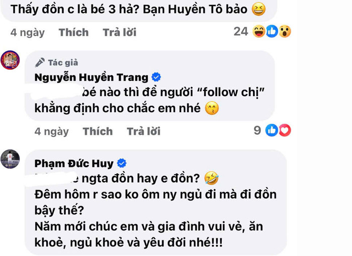 Cặp đôi thẳng thắn đáp trả anti fan. Ảnh: Chụp màn hình