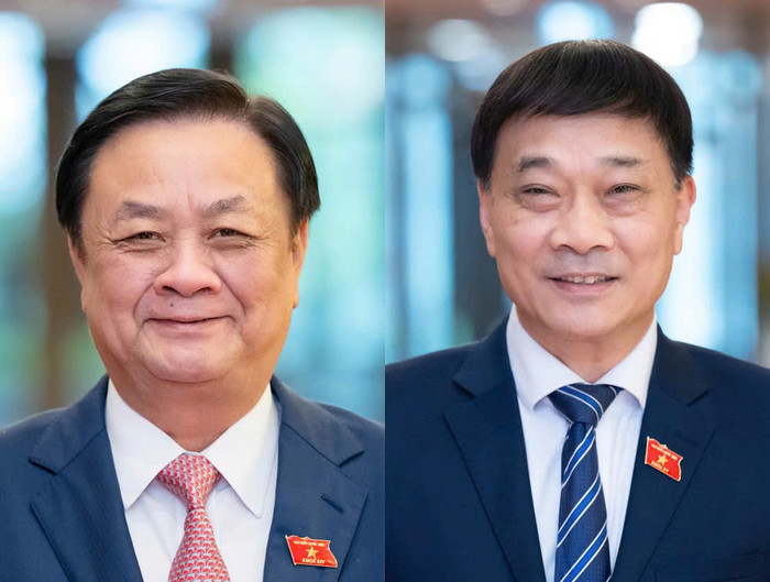 Phó Chủ tịch Quốc hội Lê Minh Hoan và Vũ Hồng Thanh.