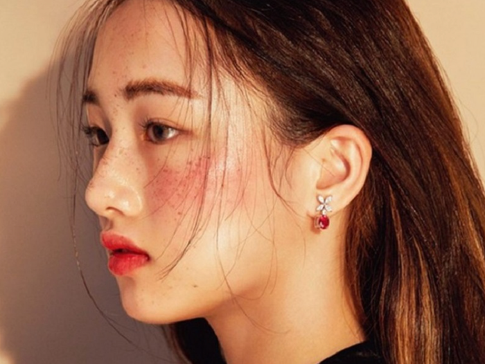 Đánh má hồng và highlighter giúp gương mặt tươi tắn, thu hút sự chú ý, giảm tập trung vào vùng da có tàn nhang. (Ảnh minh họa)