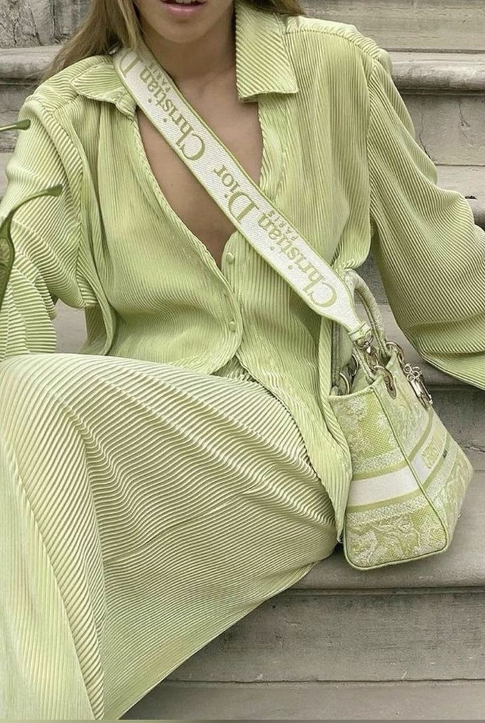 Thời trang Xuân Hè 2025: 4 sắc xanh "thống trị" mọi tủ đồ! Ảnh 4