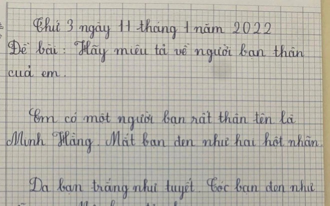 Bài văn 'tả người bạn thân', đọc xong ai cũng thấy nhân vật chính quen thuộc Ảnh 2