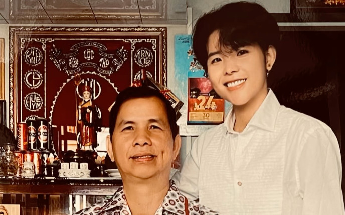 Quặn lòng dòng tin nhắn của bố Vũ Cát Tường trước khi qua đời Ảnh 2