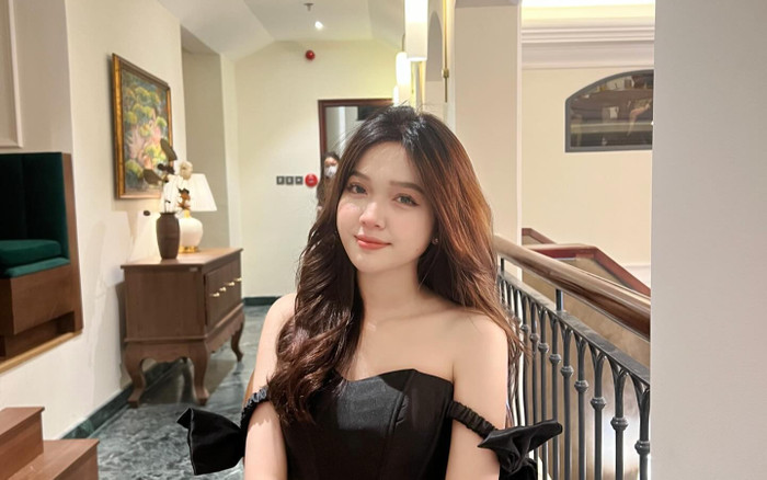 Nhan sắc ngọt ngào của bạn gái Hoài Lâm Ảnh 2