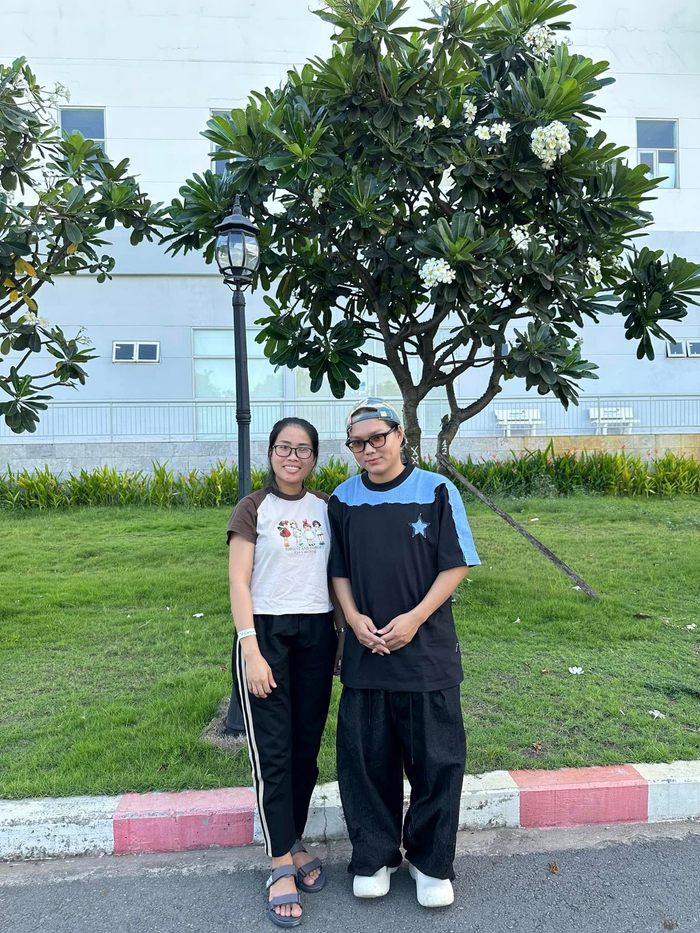 Phạm Thoại và mẹ bé Bắp.