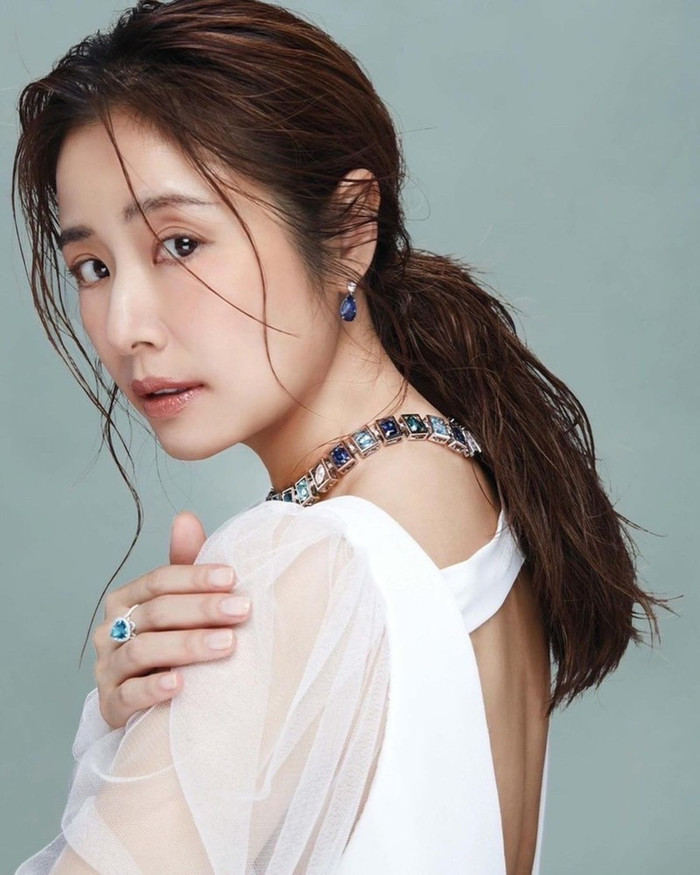 Lâm Tâm Như sở hữu nhan sắc nhẹ nhàng. Ảnh: Weibo