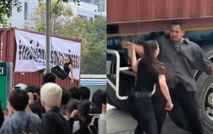 Thí sinh đu xe tải, đánh nhau trong ngày ra mắt cuộc thi Hoa hậu Ảnh 2