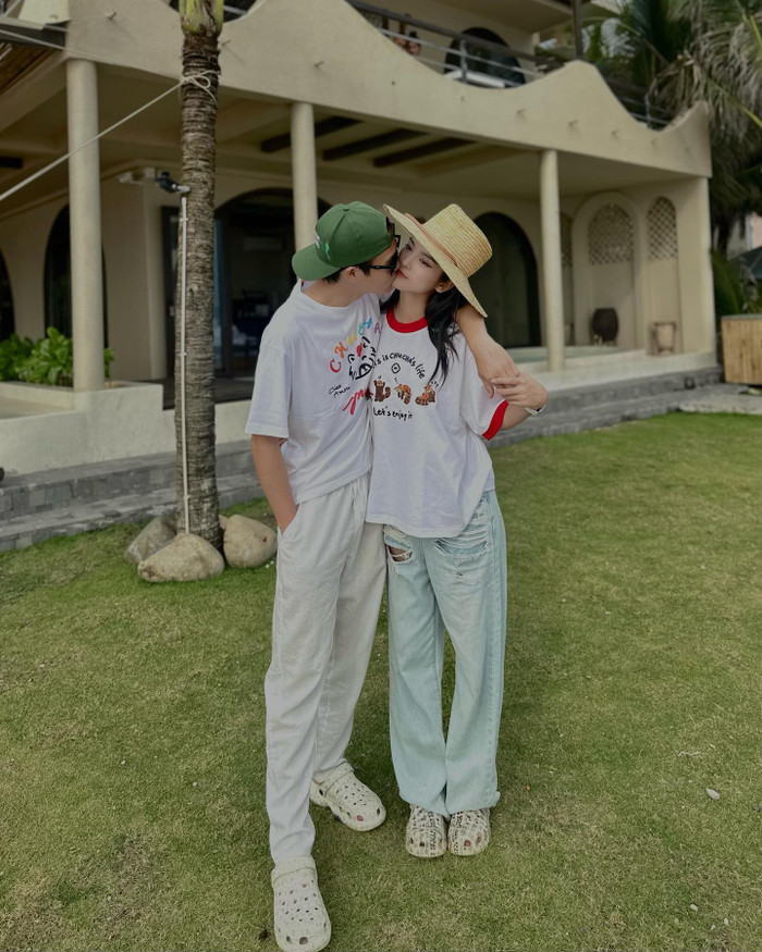 Sau 2 năm hẹn hò, diễn viên Quỳnh Lương và thiếu gia Tiến Phát đang lên kế hoạch chuẩn bị về chung một nhà! (Ảnh: FBNV)