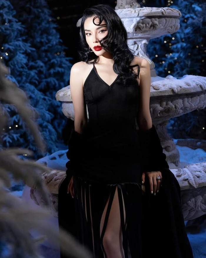 Công chúng đã quen dần với hình ảnh Hoa hậu Kỳ Duyên sang chảnh, chuẩn fashionista. (Ảnh: FBNV)