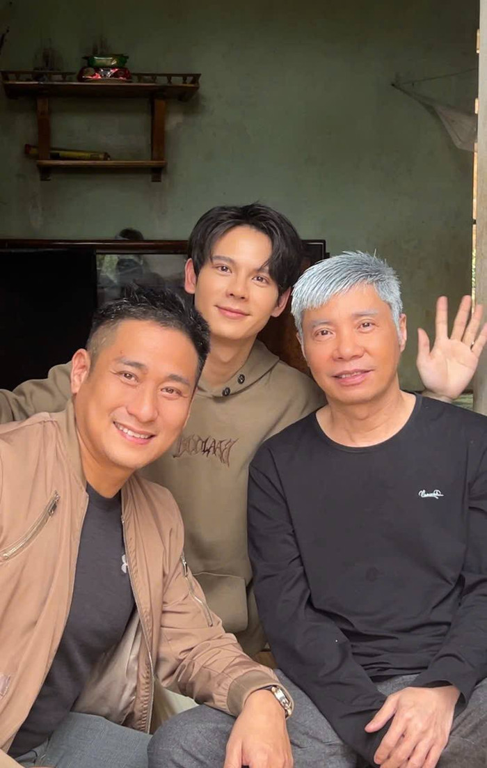 Tạo hình mới của NSND Công Lý trong phim truyền hình Cha Tôi Người Ở Lại. (Ảnh: FB Minh Tiệp)