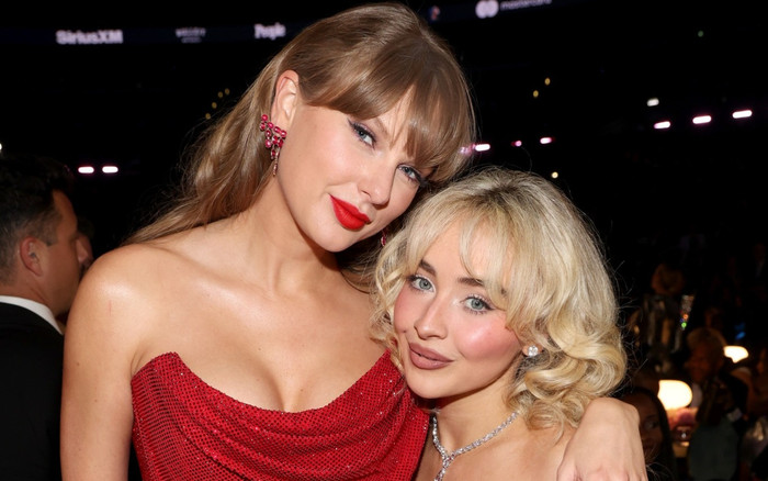 Bị Sabrina Carpenter 'đánh bại' tại GRAMMY 2025, Taylor Swift có hành động gây chú ý với đàn em Ảnh 2
