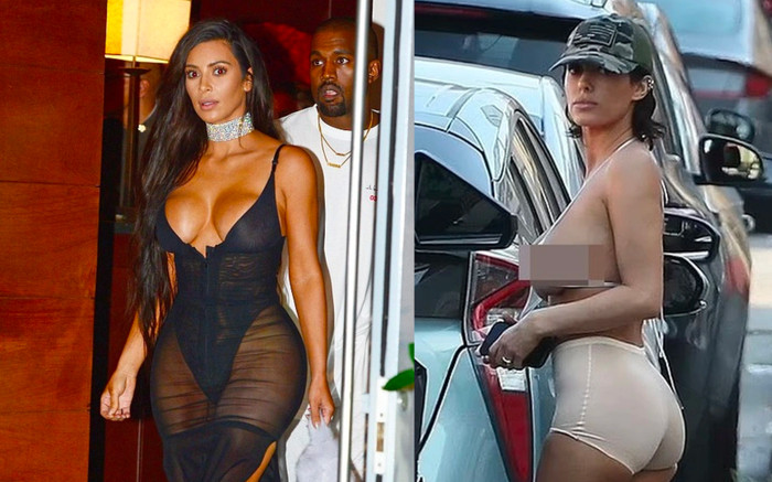 Hai người vợ của Kanye West: Ăn mặc 'thiếu vải', chăm khoe dáng căng tràn Ảnh 2