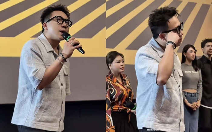 Trấn Thành khóc nức nở ở rạp phim giữa lúc Bộ Tứ Báo Thủ gây tranh cãi Ảnh 2