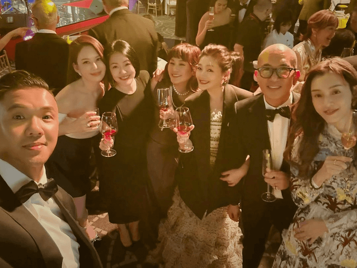 Trước khi qua đời, Từ Hy Viên đã tham dự một bữa tiệc cùng chồng DJ. Ảnh: Sưu tầm