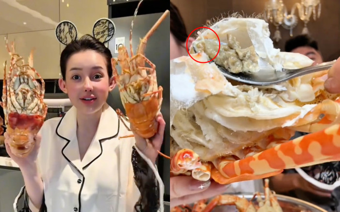 Tình trạng bất ổn của Ngân 98 sau khi ăn tôm hùm có sán Ảnh 2