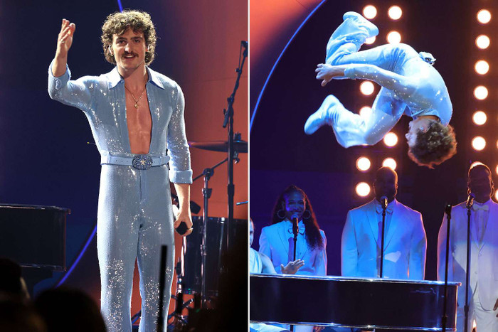 Nam ca sĩ lấy kéo cắt đồ trên sân khấu, khoe cơ bắp khiến hội chị em 'mê mệt' Ảnh 2