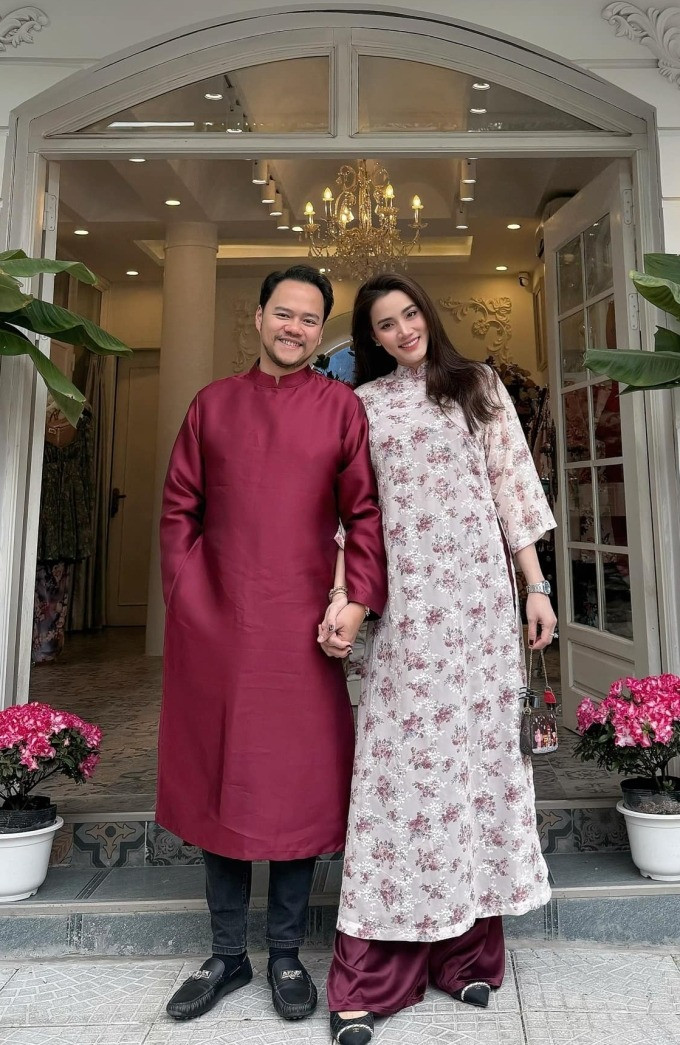 Vợ chồng Trang Nhung - Hoàng Duy. (Ảnh FBNV)