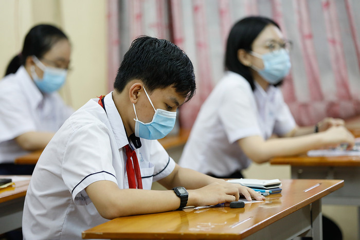 Tại TP.HCM, kỳ thi tuyển sinh lớp 10 diễn ra trong 2 ngày 6 và 7/6/2025. Ảnh minh họa