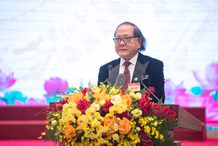 PGS.TS Đỗ Lệnh Hùng Tú, Chủ tịch Hội Điện ảnh Việt Nam phát biểu tham luận