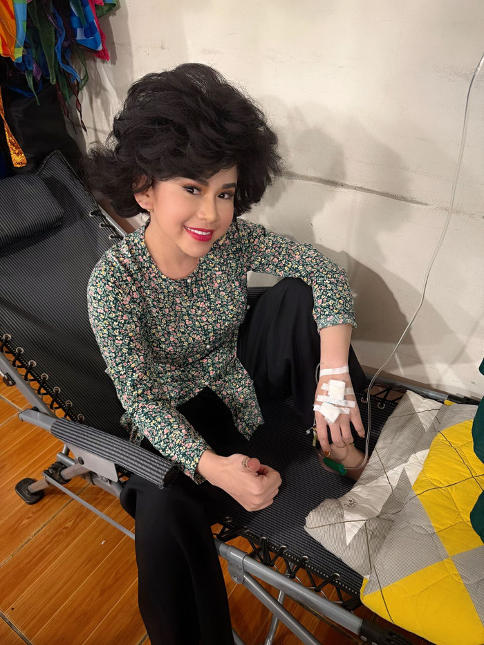 Hình ảnh mới nhất của nghệ sĩ Bình Tinh. Ảnh: FBNV