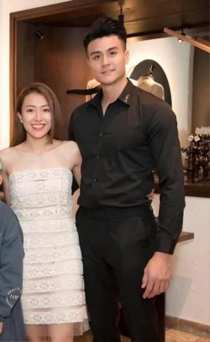 Ảnh hiếm của siêu mẫu Vĩnh Thụy bên bạn đời. (Ảnh Tổng hợp)