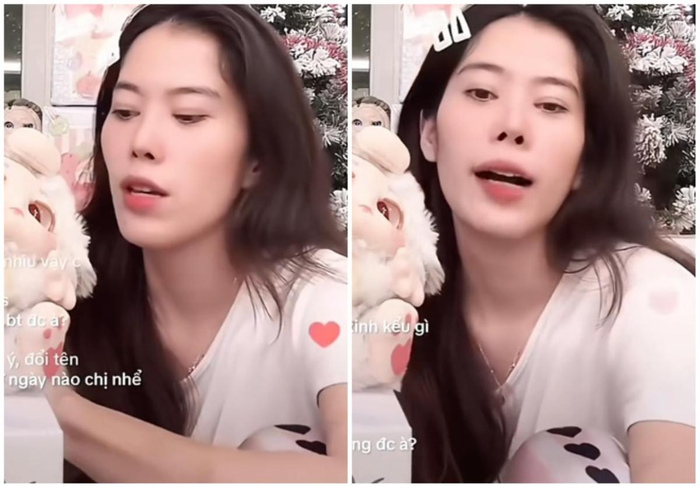 Nam Em từng bị tố nhận tiền nhưng livestream chỉ ngồi khóc. (Ảnh chụp màn hình)