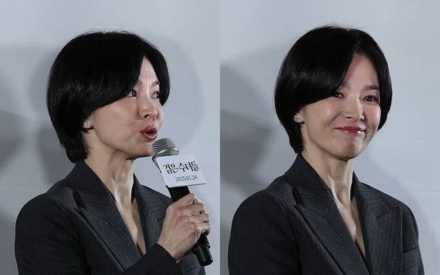 Hình ảnh mới đây của Song Hye Kyo khiến dân tình xôn xao bàn tán. (Ảnh Instagram)