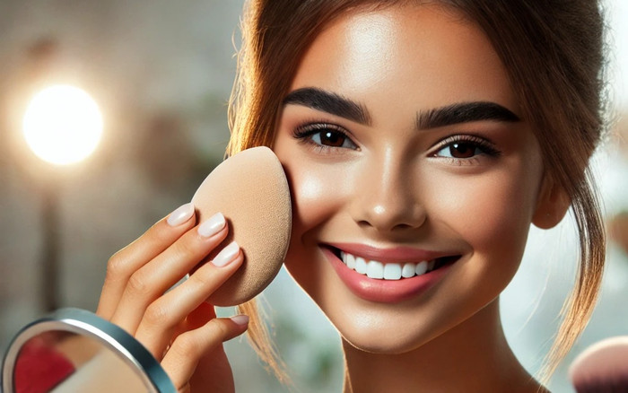 Cách ngăn ngừa hiện tượng kem nền bị mốc và loang lổ khi trang điểm Ảnh 2