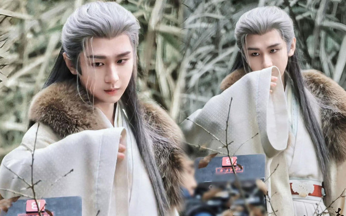 Thành Nghị đẹp như 'yêu tinh' xé sách bước ra với tạo hình tóc trắng Ảnh 2