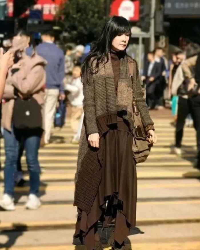 Hình ảnh của nữ diễn viên Châu Huệ Mẫn được truyền thông Trung Quốc chia sẻ. (Ảnh: NetEase)