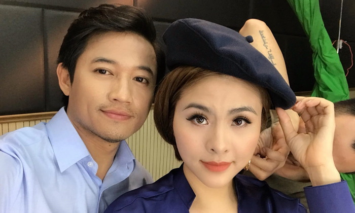 Diễn viên Vân Trang xúc động nhắn gửi Quý Bình: 'Em nhớ anh lắm'. (Ảnh: FBNV)