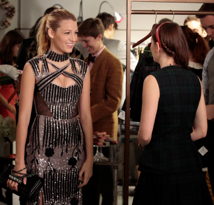 Chiếc váy của con gái ông Donald Trump từng được diễn viên Blake Lively diện vào năm 2012. Thương hiệu sản xuất thiết kế thời trang này đã ngừng kinh doanh. (Ảnh sưu tầm)