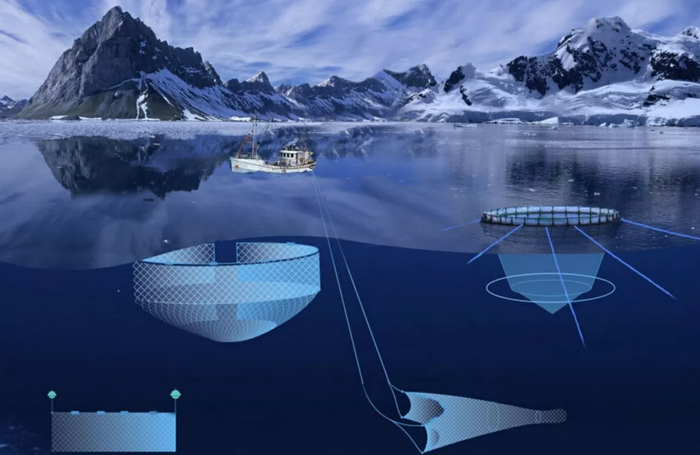 Nofir chú trọng vào việc thu gom các thiết bị thải bỏ trong ngành nuôi biển như lưới hoặc dây thừng. Ảnh: Kim Anh