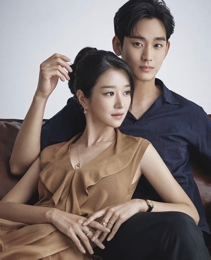 Seo Ye Ji từng được nhiều khán giả nhận xét là bạn diễn ăn ý với Kim Soo Hyun. Ảnh: Sưu tầm