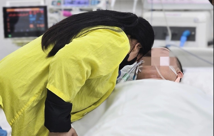 Người vợ mong muốn hiến tạng của chồng, giúp mang lại cơ hội sống cho những bệnh nhân đang chờ ghép tạng. 