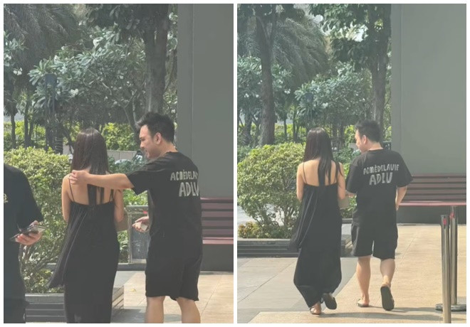 Xemesis sánh đôi cùng một cô gái lạ làm dấy lên nghi vấn anh có bạn gái mới. (Ảnh 1.one218) 